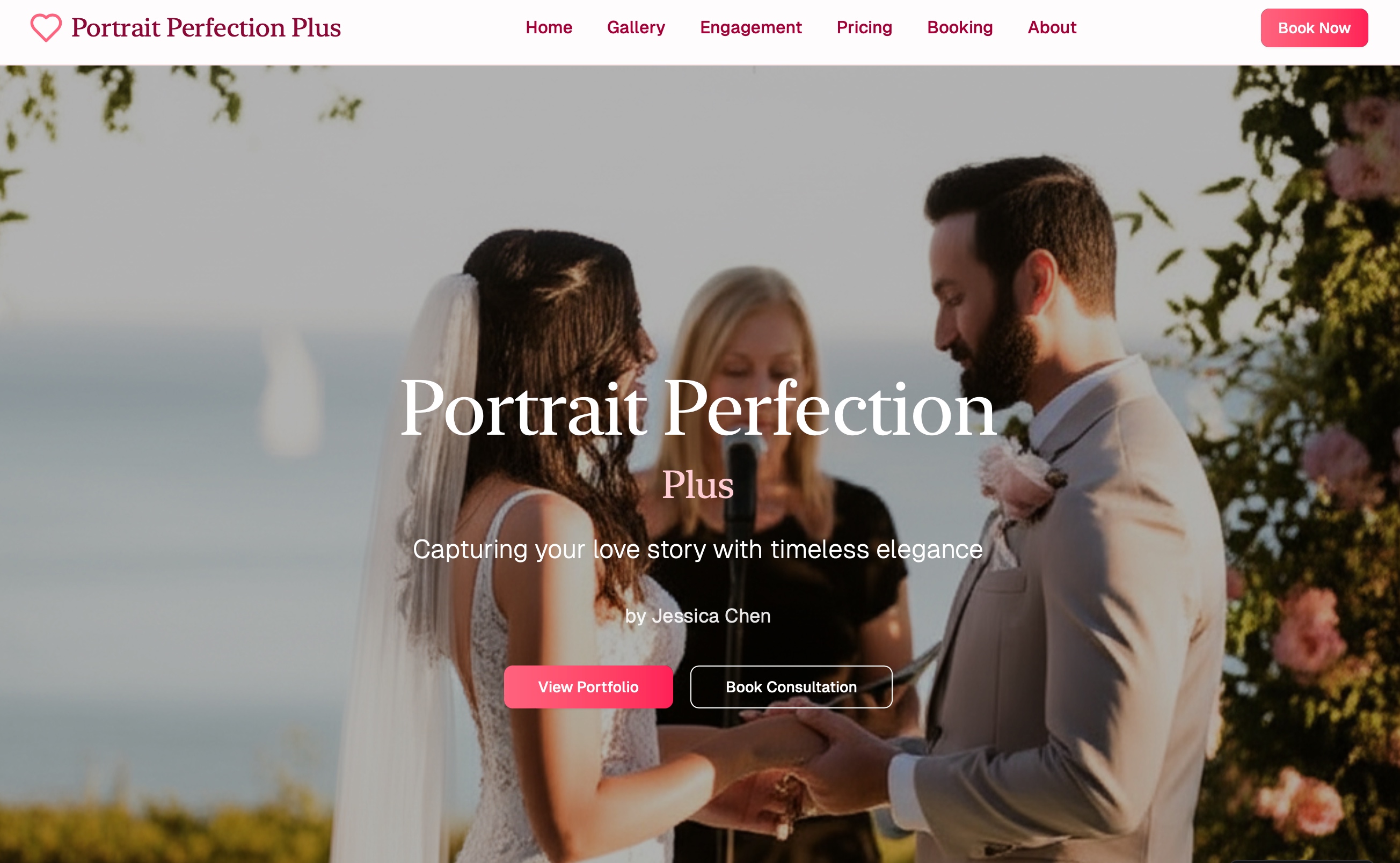 Portrait Perfection Plus Website